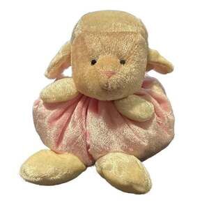 Russ Pink Baby Lamb Chubbies Bean Plush EUC